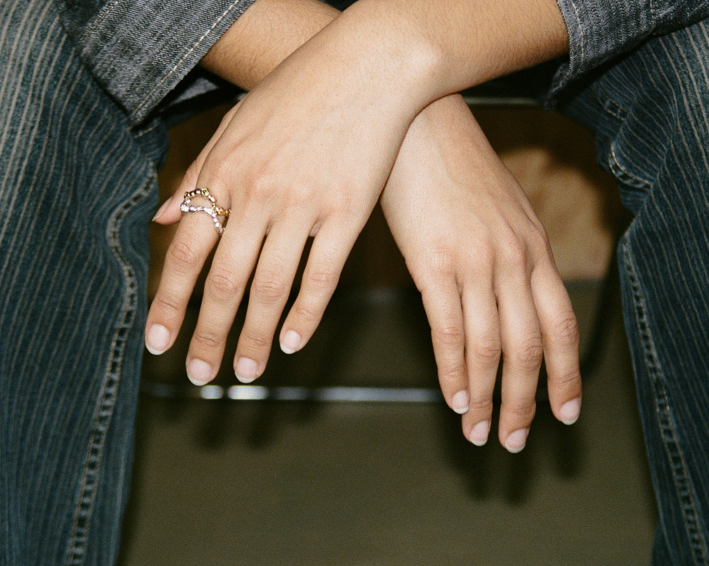 BAGUE PÉPITE (WAVY) 002